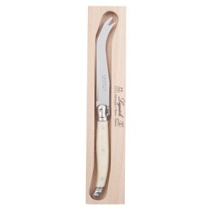 Andre Verdier Debutant Cheese Knife Boxed Stainless Steel/Ivory Cheese Knife 21cm/GB 25x5x2cm