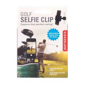 KIKKERLAND Golf Selfie Clip Black 6x11x5cm
