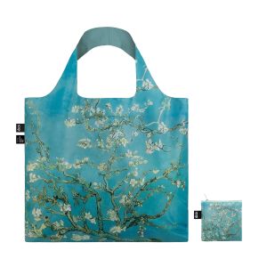 LOQI Van Gogh Almond Blossom Bag Blue 50x42cm