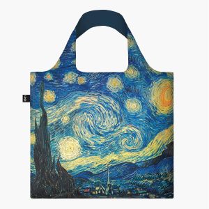 LOQI Van Gogh The Starry Night Bag Multi-Coloured 50x42cm