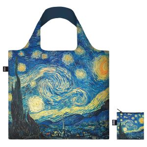 LOQI Van Gogh The Starry Night Bag Multi-Coloured 50x42cm