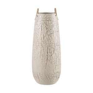 Amalfi Holloway Vessel Off White/Natural 17x17x44cm