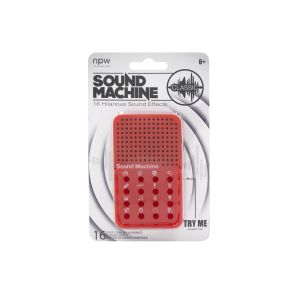 NPW Classic Sound Machine Red 6x2x10cm