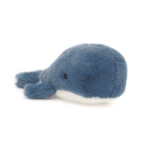 Jellycat Wavelly Whale Blue Blue 5x15x6cm