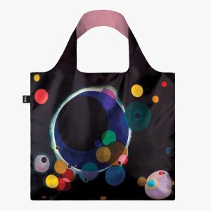 LOQI Wassily Kandinsky Several Circles Bag Multi-Coloured 50x42cm