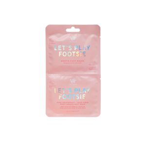 Yes Studio Let's Play Footsie Foot Mask Pink 12x0.01x20cm