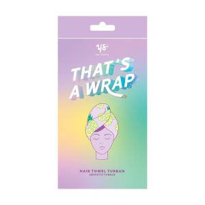 Yes Studio That's A Wrap Hair Turban Purple 4x4x8cm