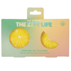 Yes Studio Cooling Gel Eye Pads - The Zest Life Yellow 5x0.3x5cm