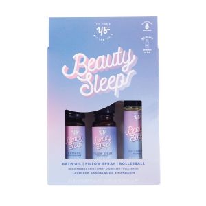 Yes Studio Beauty Sleep Set Bath Oil, Pillow Spray & Rollerball Multi-Coloured 11x3x16cm