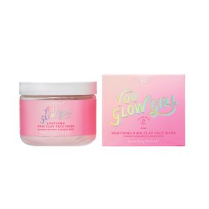 Yes Studio Soothing Pink Clay Face Mask Pink 8x8x4cm