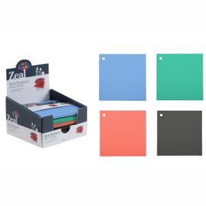 Bright Silicone Hot Mat Large 4 Asst Colours