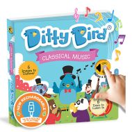 Ditty Bird Classical Music Multi-Coloured 16x2x16cm
