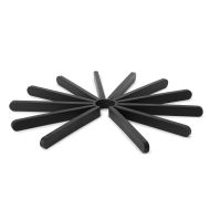 Umbra Fanfare Trivet 2pcs Set Black 15.4x11.6x2.4cm