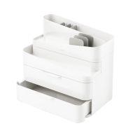 Umbra Glam Organiser Large White & Grey 26.7x18.4x24.8cm