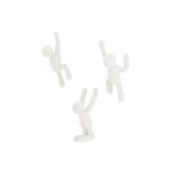 Umbra Buddy Hook 3pcs Assorted Grey 18x8x7cm