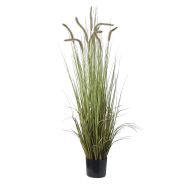 Rogue Grass Plant Green 48x48x90cm