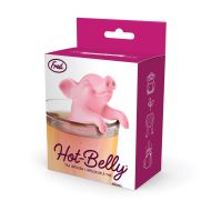 Fred Hot Belly Tea Infuser Pink 14.5x1.3x15cm