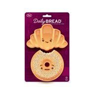 Fred Daily Bread Sponge 2pcs Set Multi-Coloured 9.5x2.5x10cm