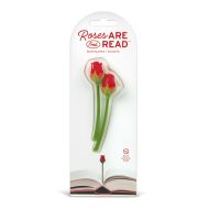 Fred Roses are Read Bookmarks 2pcs Set Multi-Coloured 2x1x8cm