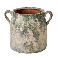 Rogue Distressed Rustic Pot Brown 37x30x30cm