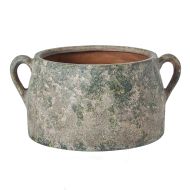 Rogue Distressed Rustic Pot Brown 29.5x24x14cm