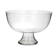 Rogue Dahlia Bowl Clear 34x34x24cm