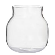 Rogue Adina Vase Clear 16x16x17cm