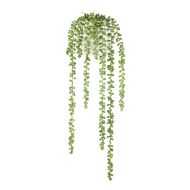 Rogue Hanging Pearls-Tub Pot Green/White 18x19x66cm