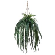 Rogue Boston Fern-Dansk Hanging Bowl Green/Natural 60x60x195