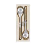 Andre Verdier Debutant Salad Server 2pcs Set Sand Brown 28x10x2cm