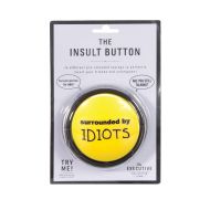 The Executive Collection The Insult Button Yellow 17x11.5x4cm