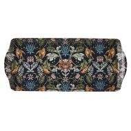 Ulster Weavers Finch & Flower Small Tray Navy 39x17x3cm