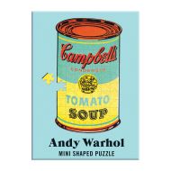 Galison Andy Warhol Mini Puzzle Soup 100pc Multi-Coloured 11x8x4cm