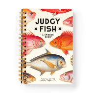 Brass Monkey Judgy Fish Sticker Book Multi-Coloured 11x0.05x15cm