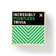 Brass Monkey Incredibly Pointless Trivia Green 9x7.5x9cm