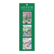 Galison Michael Storrings Walk in the Park Magnetic Bookmarks Multi-Coloured 4x0.01x5.5cm