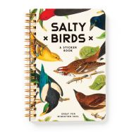 Brass Monkey Salty Birds Sticker Book Multi-Coloured 11x0.05x15cm