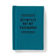 Brass Monkey Definitely Not My Passwords-A Tiny Password Diary Green 6.6x1x9.5cm