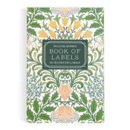 Galison William Morris Book of Labels Multi-Coloured 9.5x0.5x14.5cm