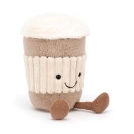 Jellycat Amuseables Coffee-To-Go White 6x7x15cm (New Item Code)