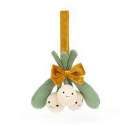 Jellycat Amuseables Mistletoe Cream 4x19x17cm