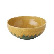 Amalfi Pineapple Bowl Yellow/ Green 25x25x9.5cm