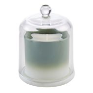 Amalfi Alfie Jar Candle With Cloche Persimmon Green 8x8x11cm