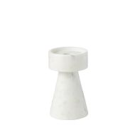 Amalfi Blythe Candle Holder White 8x8x15cm