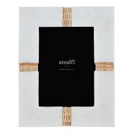 Amalfi Maurie Photo Frame 5x7" White & Natural 25.5x3x20.5cm