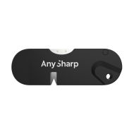 AnySharp Outdoor Tactical Pocket Knife Sharpener Black 12x4x2cm