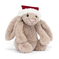 Jellycat Bashful Christmas Bunny Beige 9x12x31cm