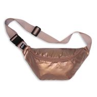 LOQI Metallic Bumbag Rose Gold 30x15x2cm