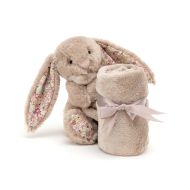 Jellycat Blossom Bea Beige Bunny Soother Brown 34x34x15cm