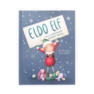 Jellycat Eldo Elf and the Patchwork Bashful Bunny Book Multi-Coloured 22x1x29cm